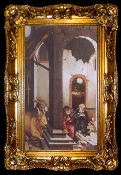 framed  Hans Baldung Grien Nativity, ta009-2